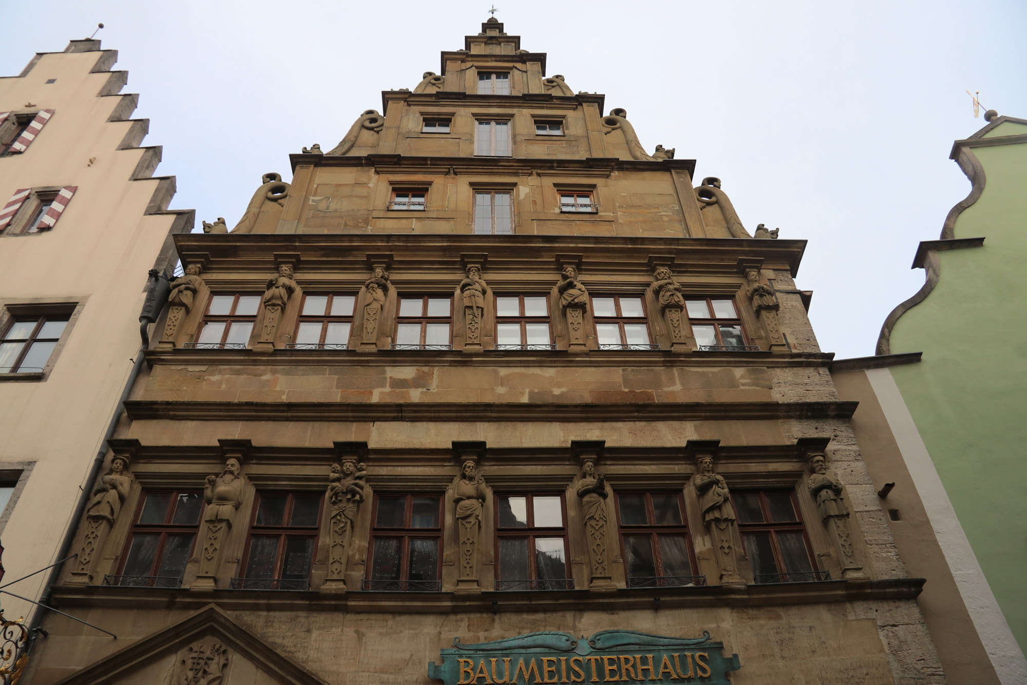 Baumeisterhaus in Rothenburg ob der Tauber Duitsland