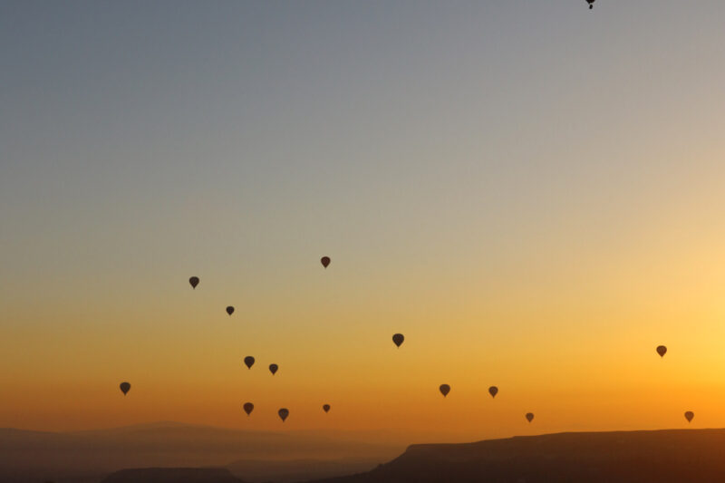 Turkije reisverslag: Laatste dag in Cappadocië - Luchtballonnen boven Cappadocië