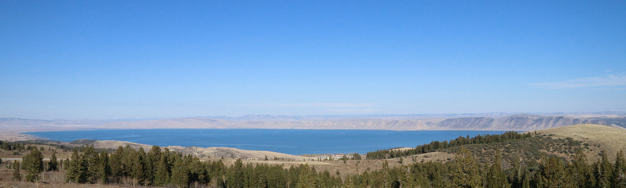 Amerika dag 1: Uitzicht op Bear Lake