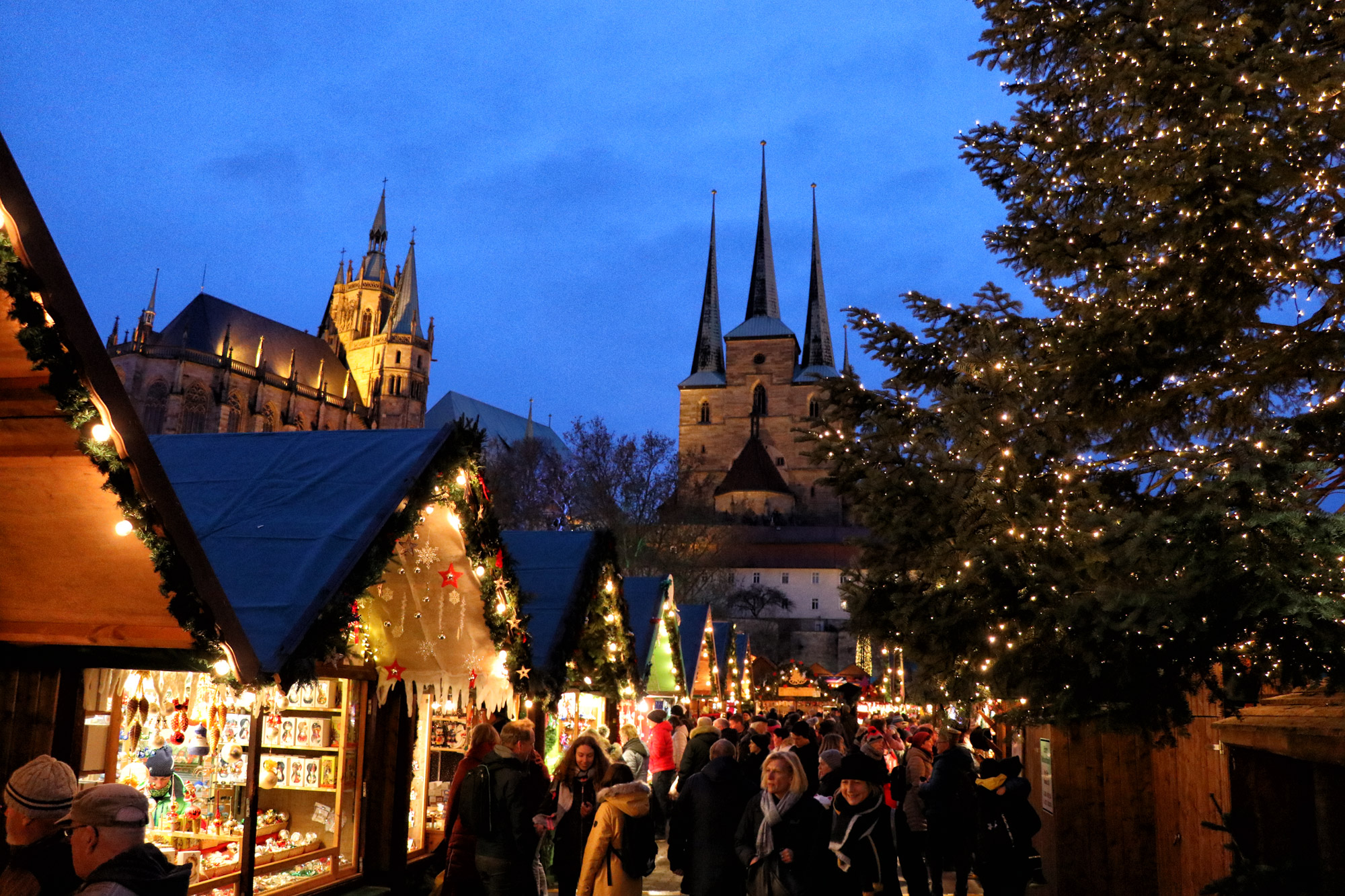 Kerstmarkt van Erfurt