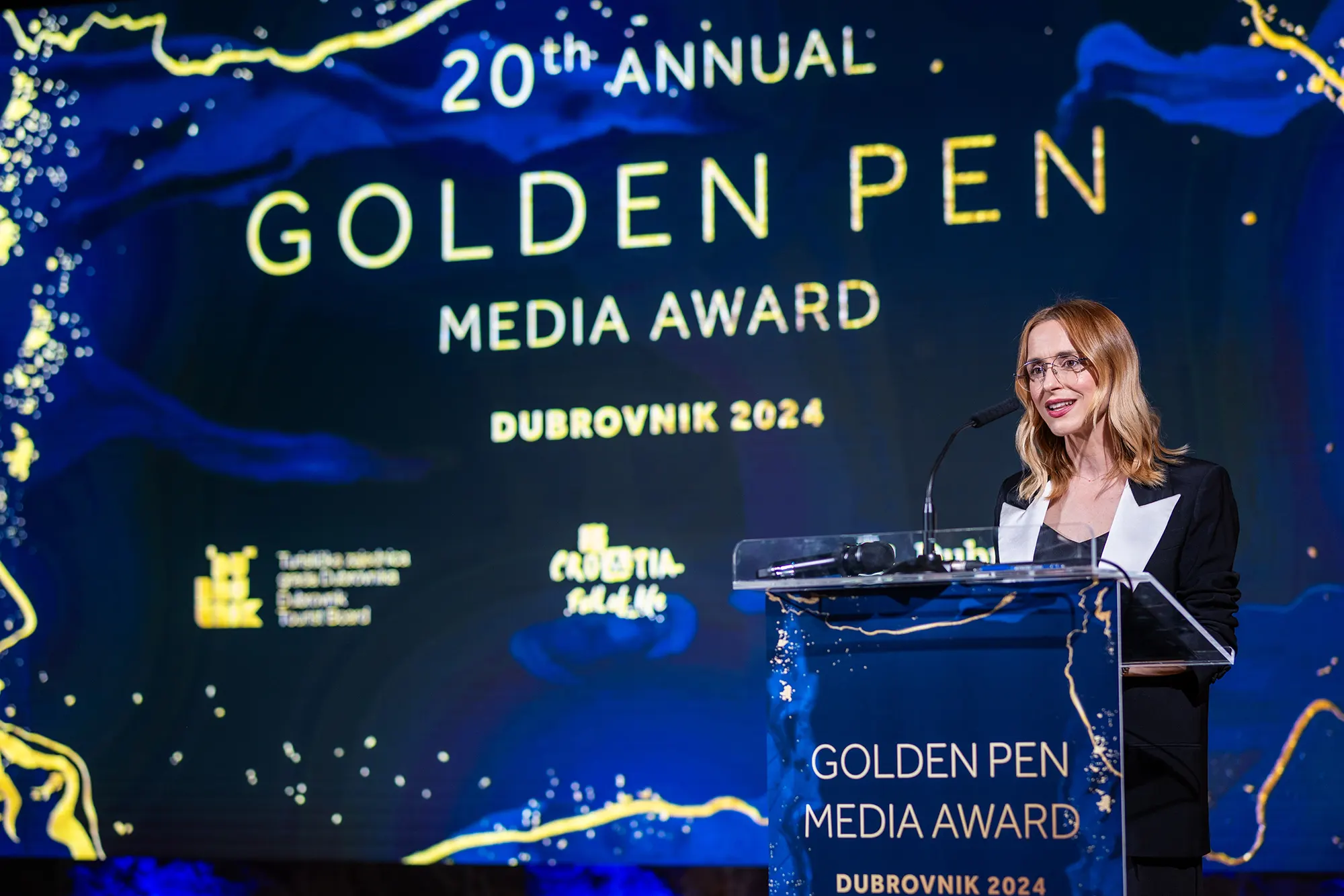 Golden Pen Award 2024 in Dubrovnik, Kroatië
