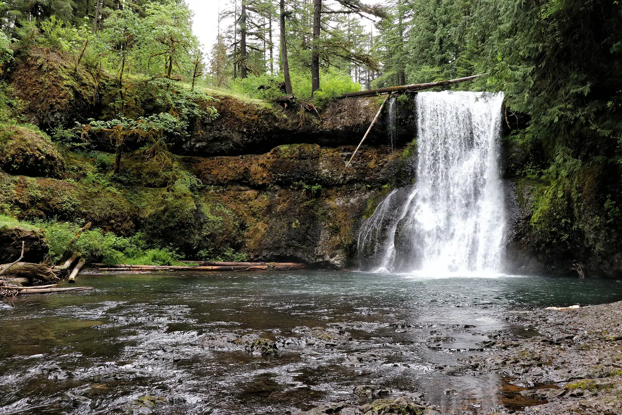 Trail of Ten Falls, Silver Falls State Park - Upper North Falls