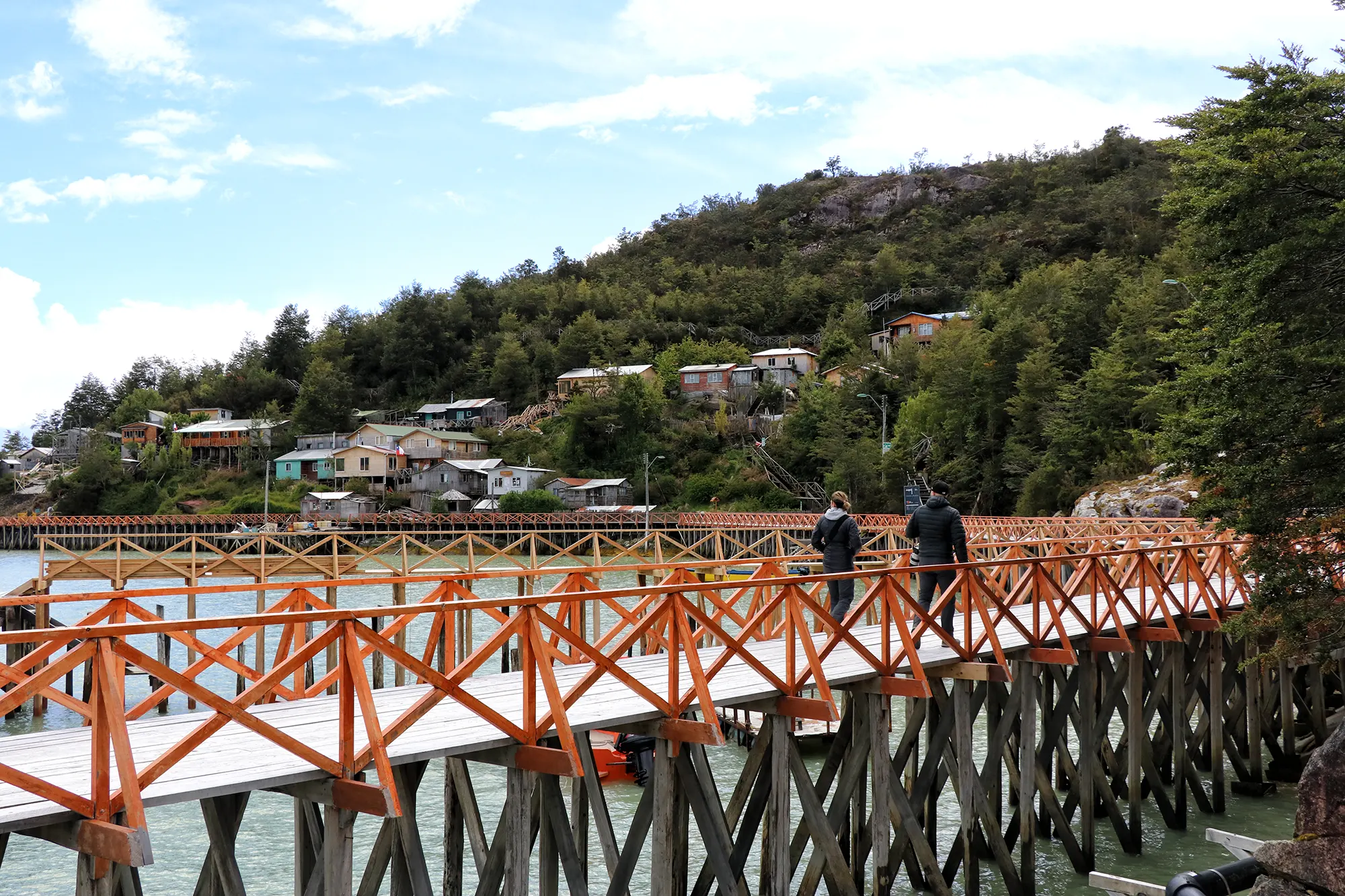 Caleta Tortel, Chili