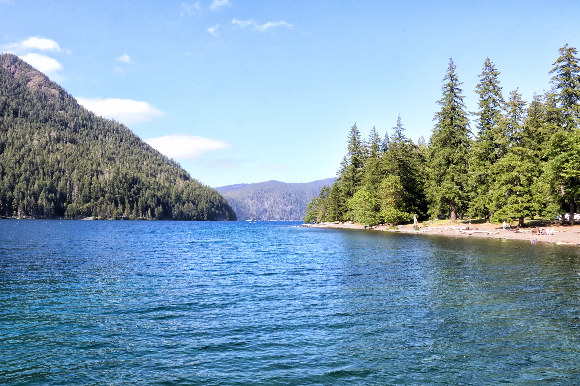 Lake Crescent - Olympic National Park, Verenigde Staten