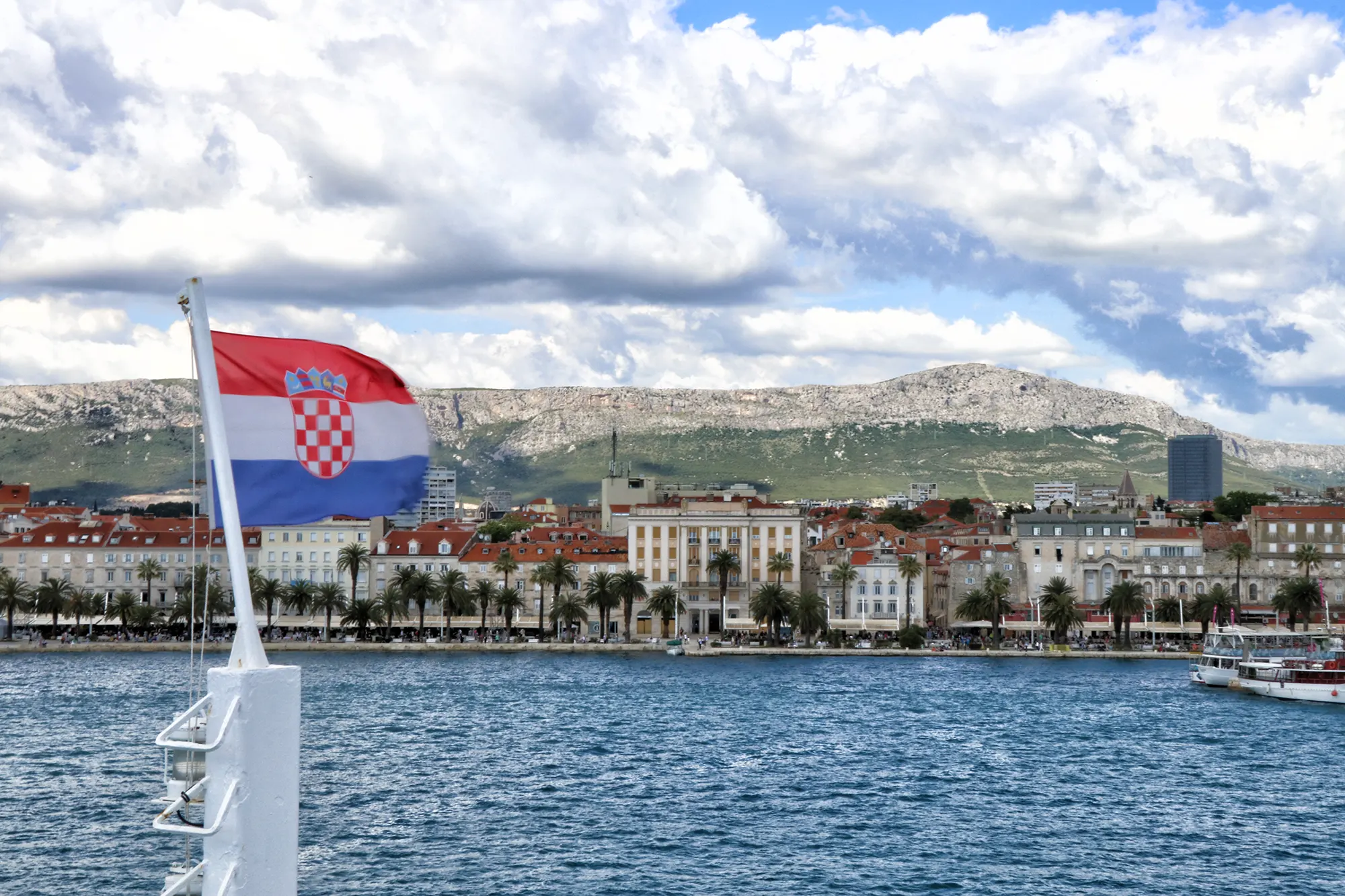 Korčula, Kroatië - Ferry